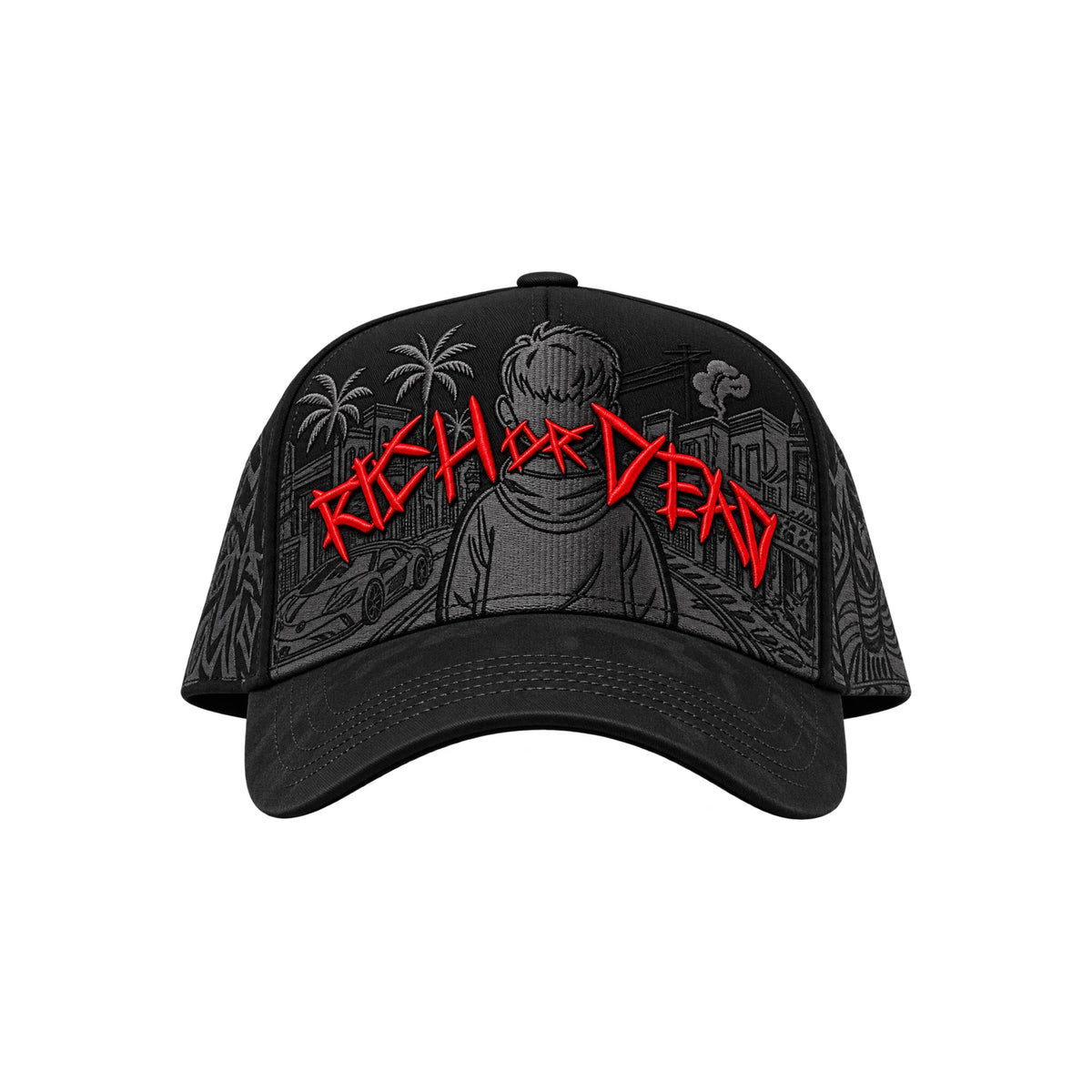 GORRA BARBAS HATS RICH OR DEAD