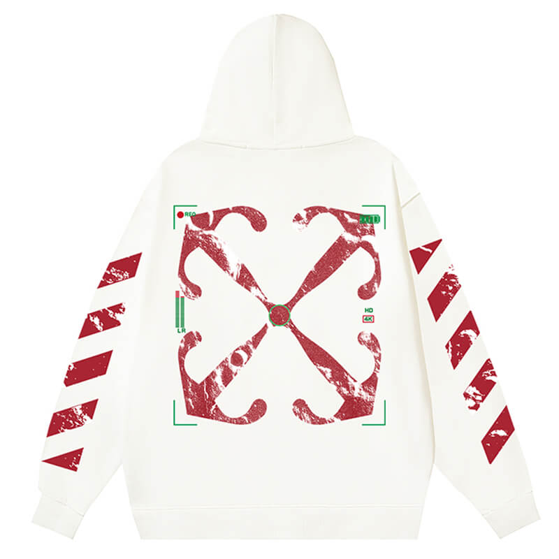 OFF-WHITE MOON CAM HOODIE