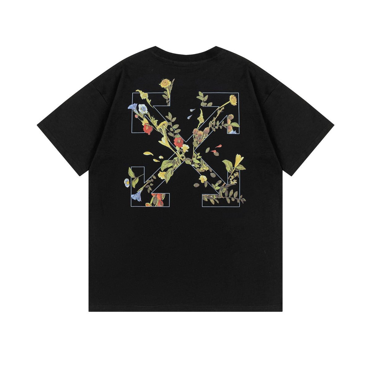 OFF-WHITE PLANT TEE