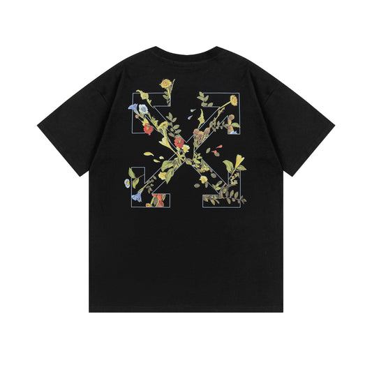 OFF-WHITE PLANT TEE