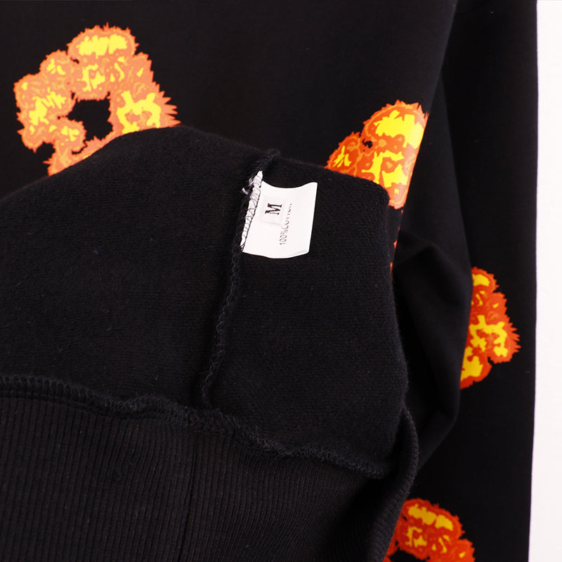 DENIM X OFFSET WREATH HOODIE - VICE