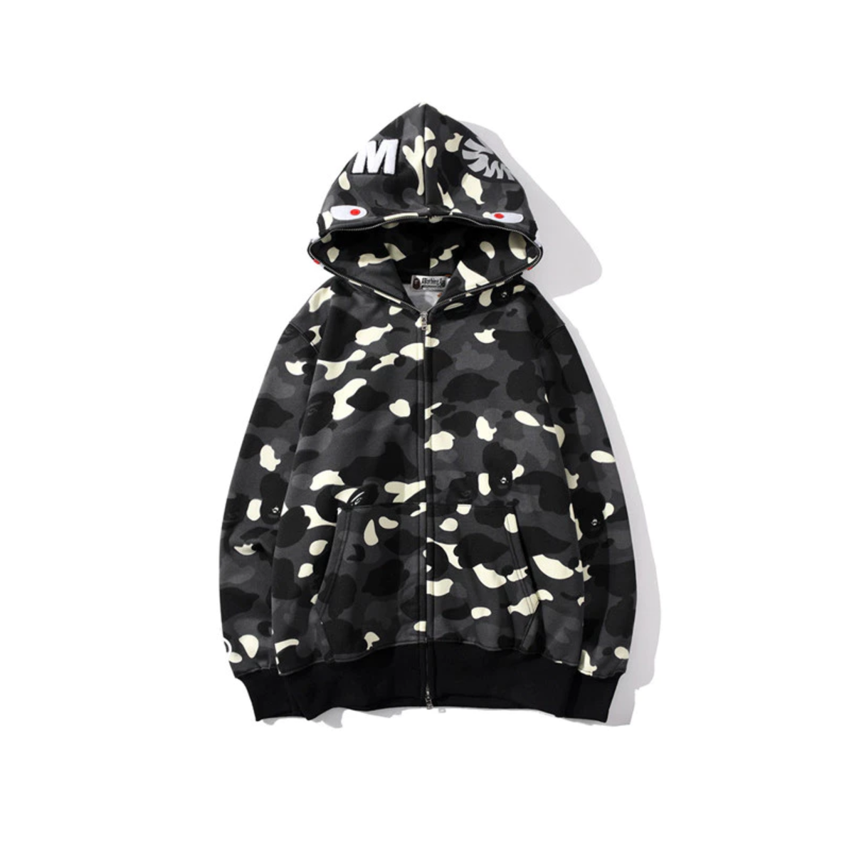 SUDADERA BAPE BLACK ZIP