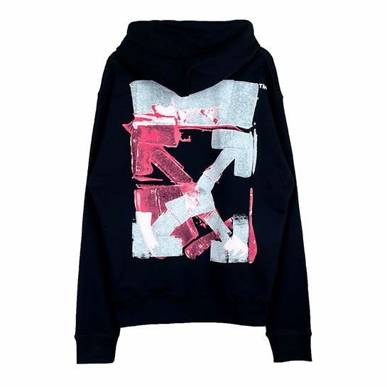 OFF-WHITE PINK ARROW HOODIE - VICE