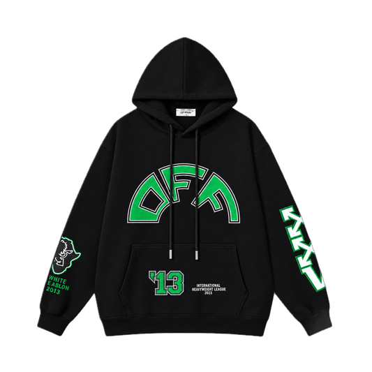 SUDADERA OFF-WHITE CROCODILE BLACK