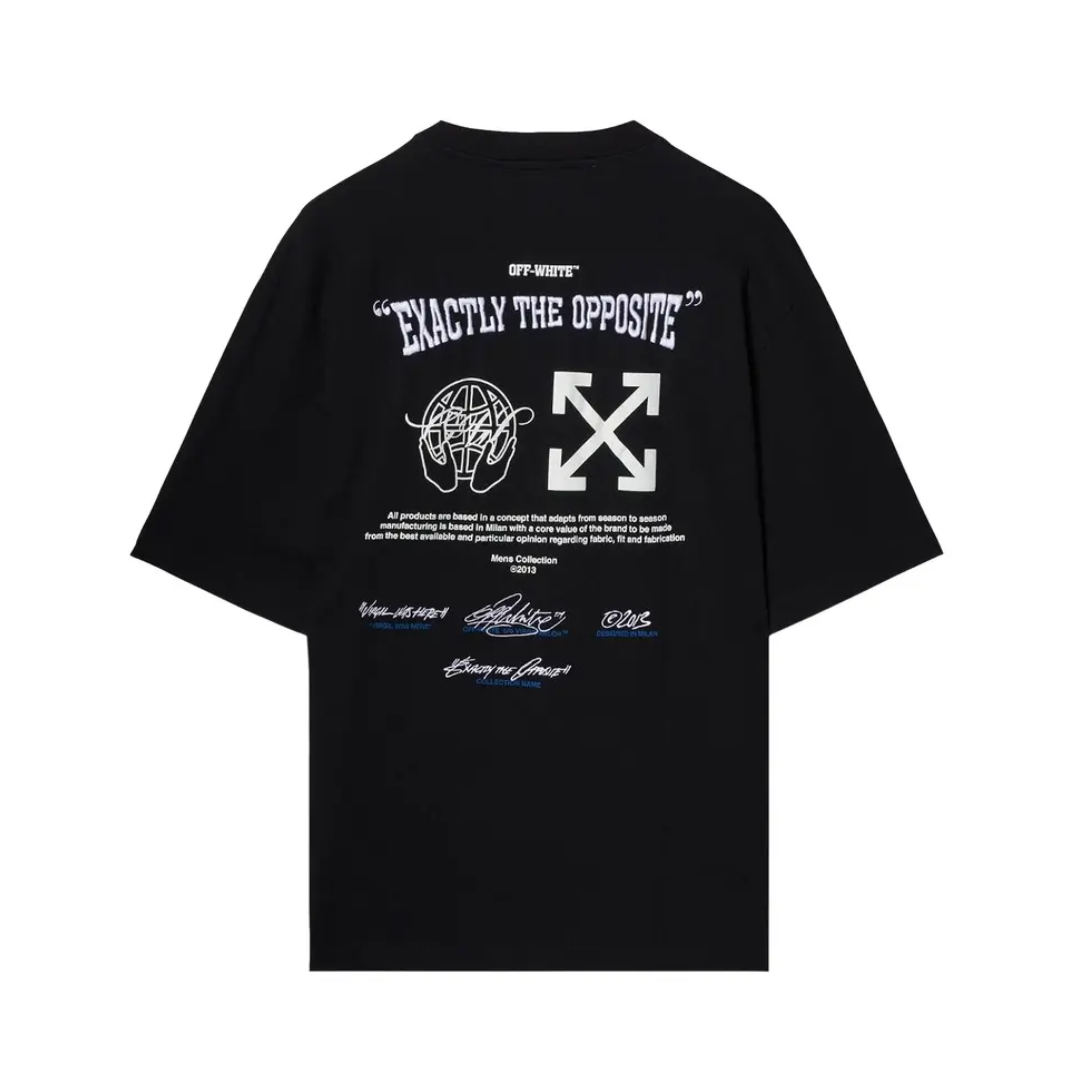 OFF-WHITE EXACTLY THE OPPOSITE 2 TEE