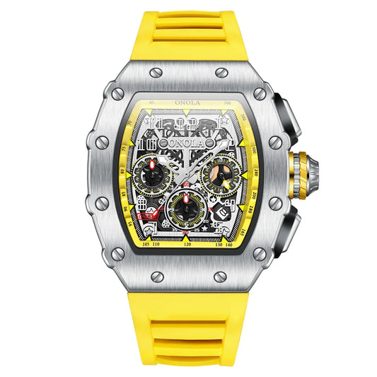 RELOJ RM ONOLA AMARILLO