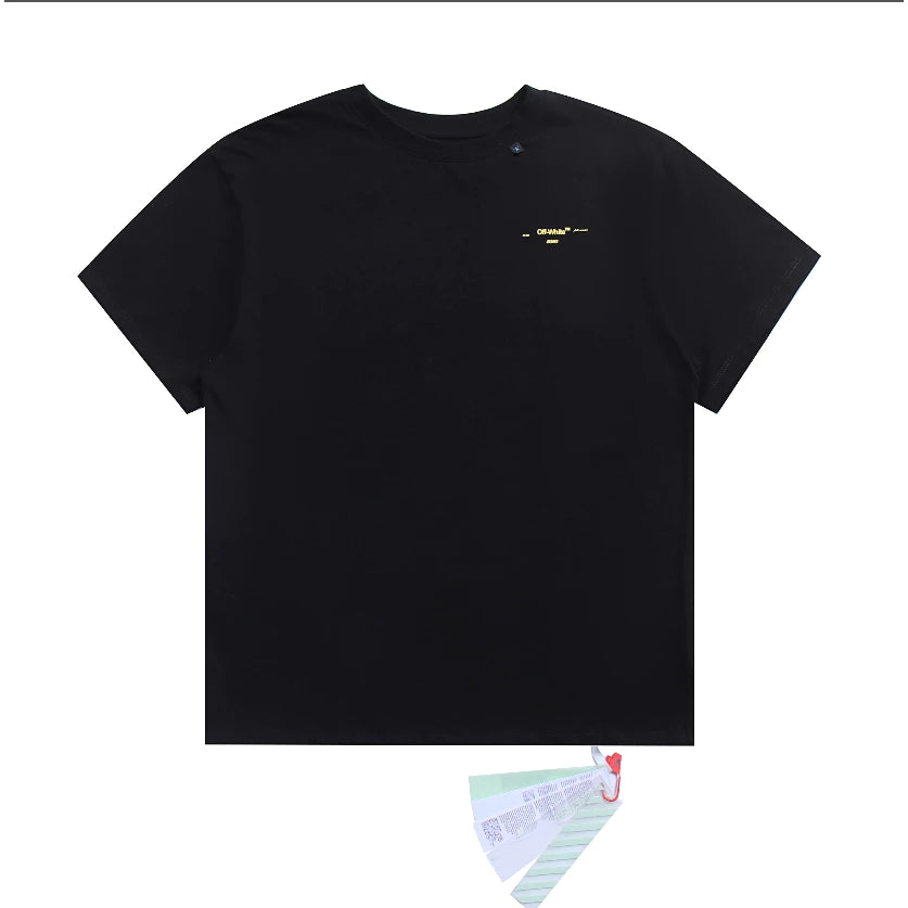 OFF-WHITE YELLOW BLACK TEE My Store
