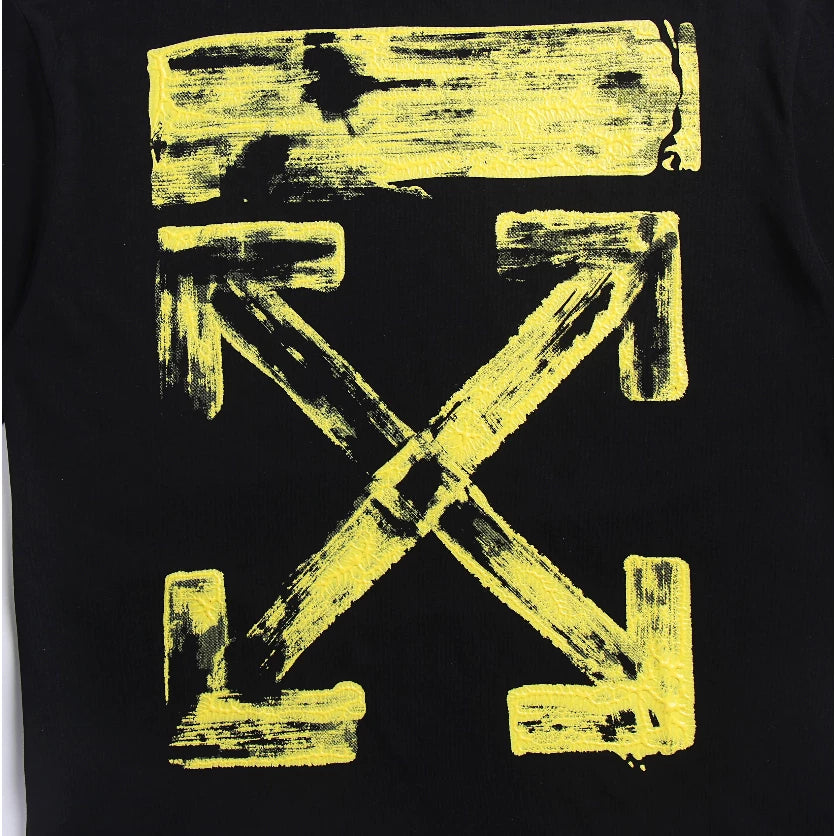 OFF-WHITE YELLOW BLACK TEE My Store