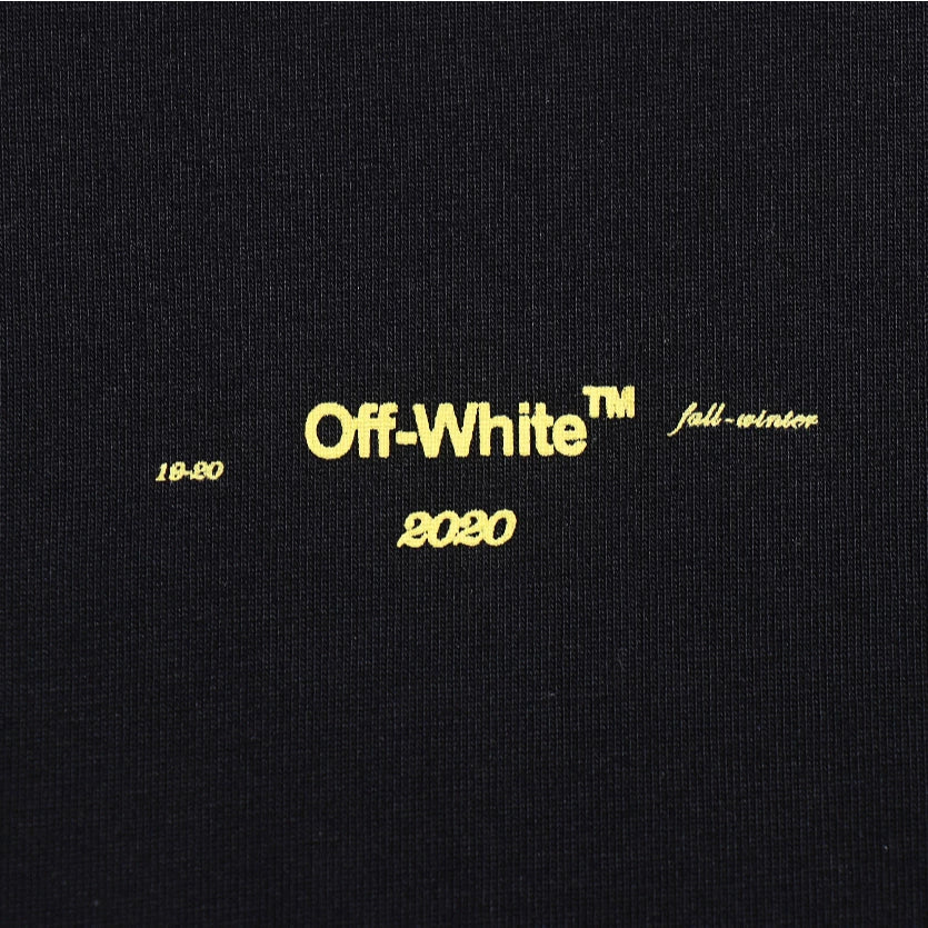 OFF-WHITE YELLOW BLACK TEE My Store