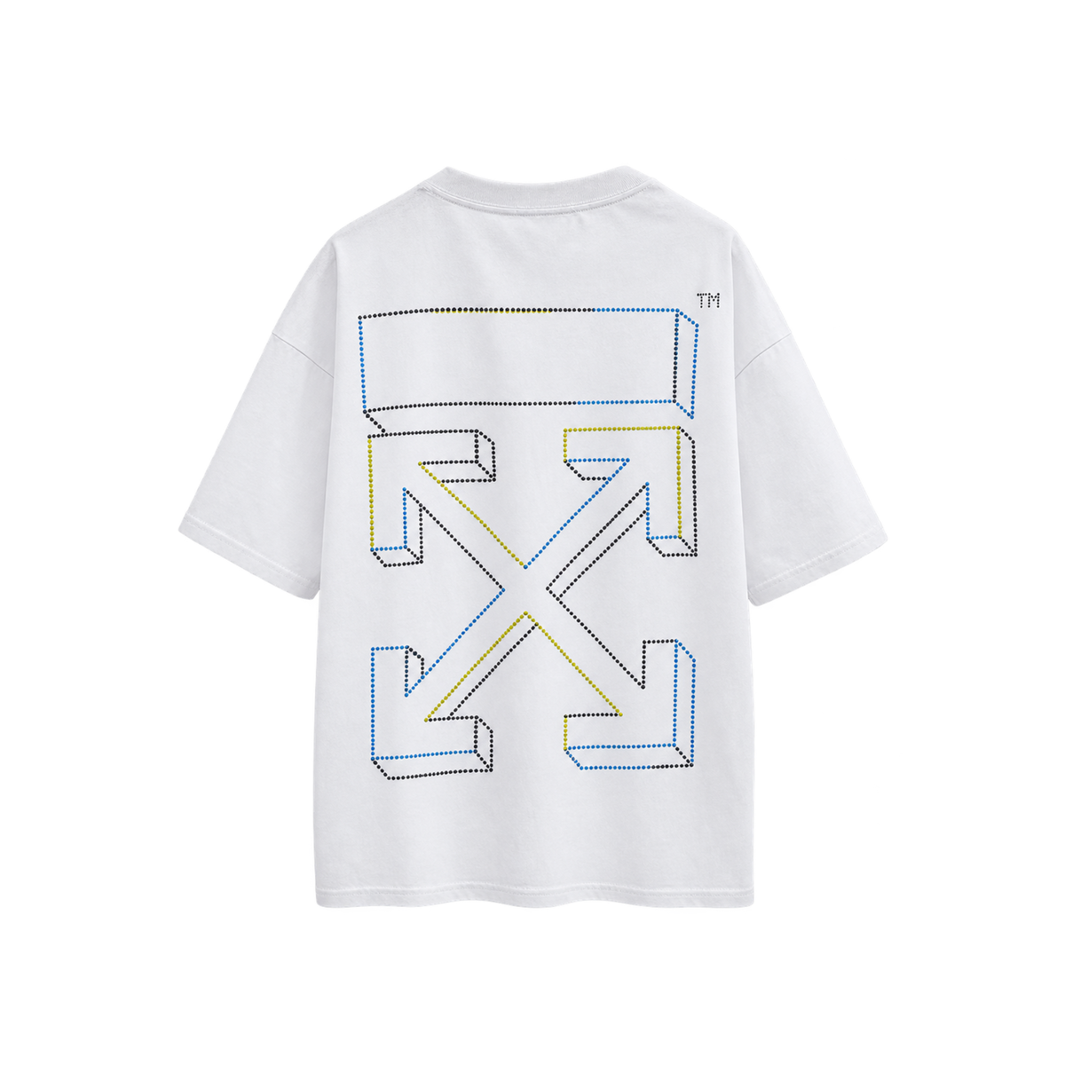 CAMISA OFF-WHITE ARROW JEWELS COLORS