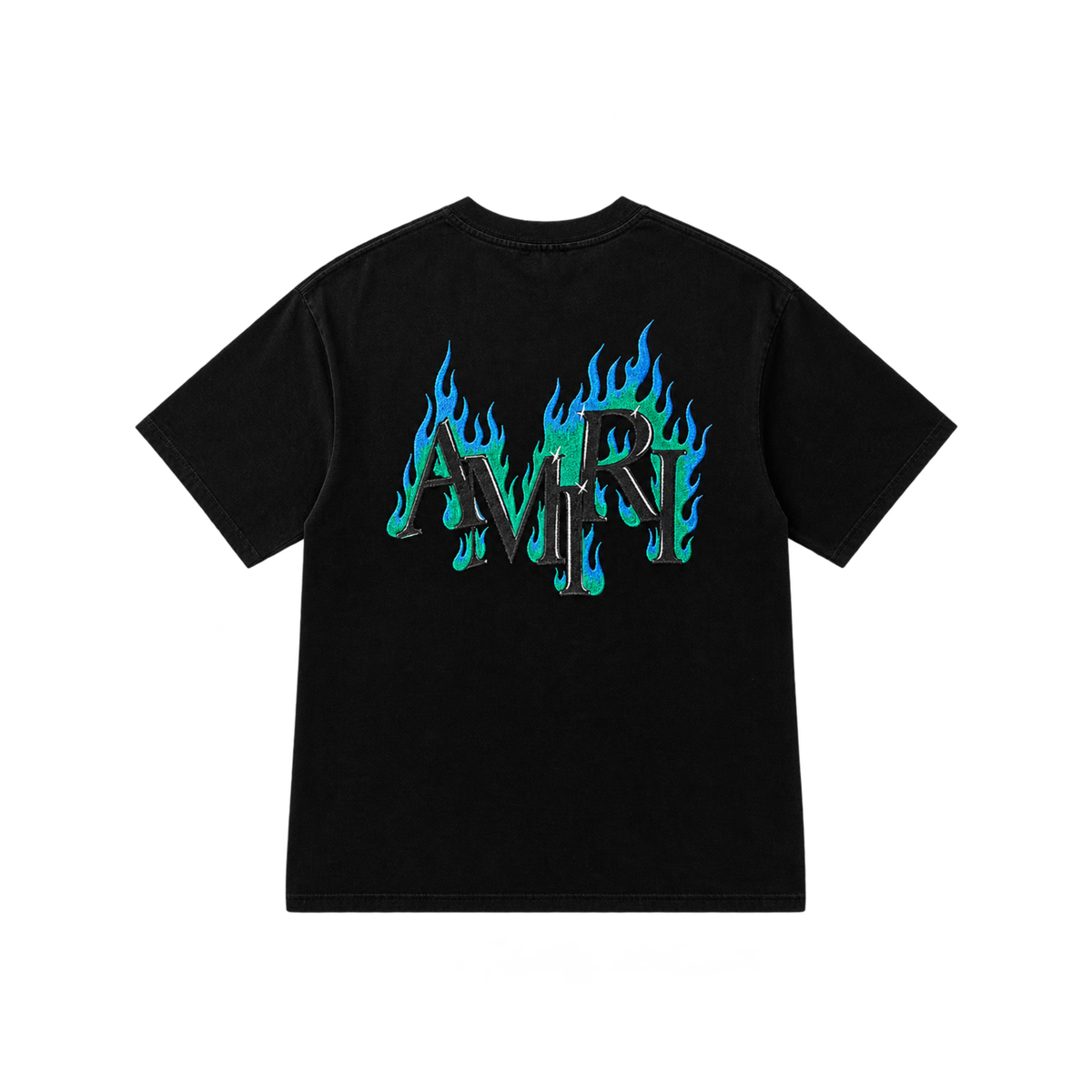 CAMISA AMIRI CRYSTAL FLAMES