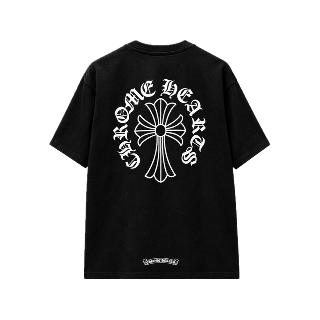 CAMISA CHROME NECK LETTERS