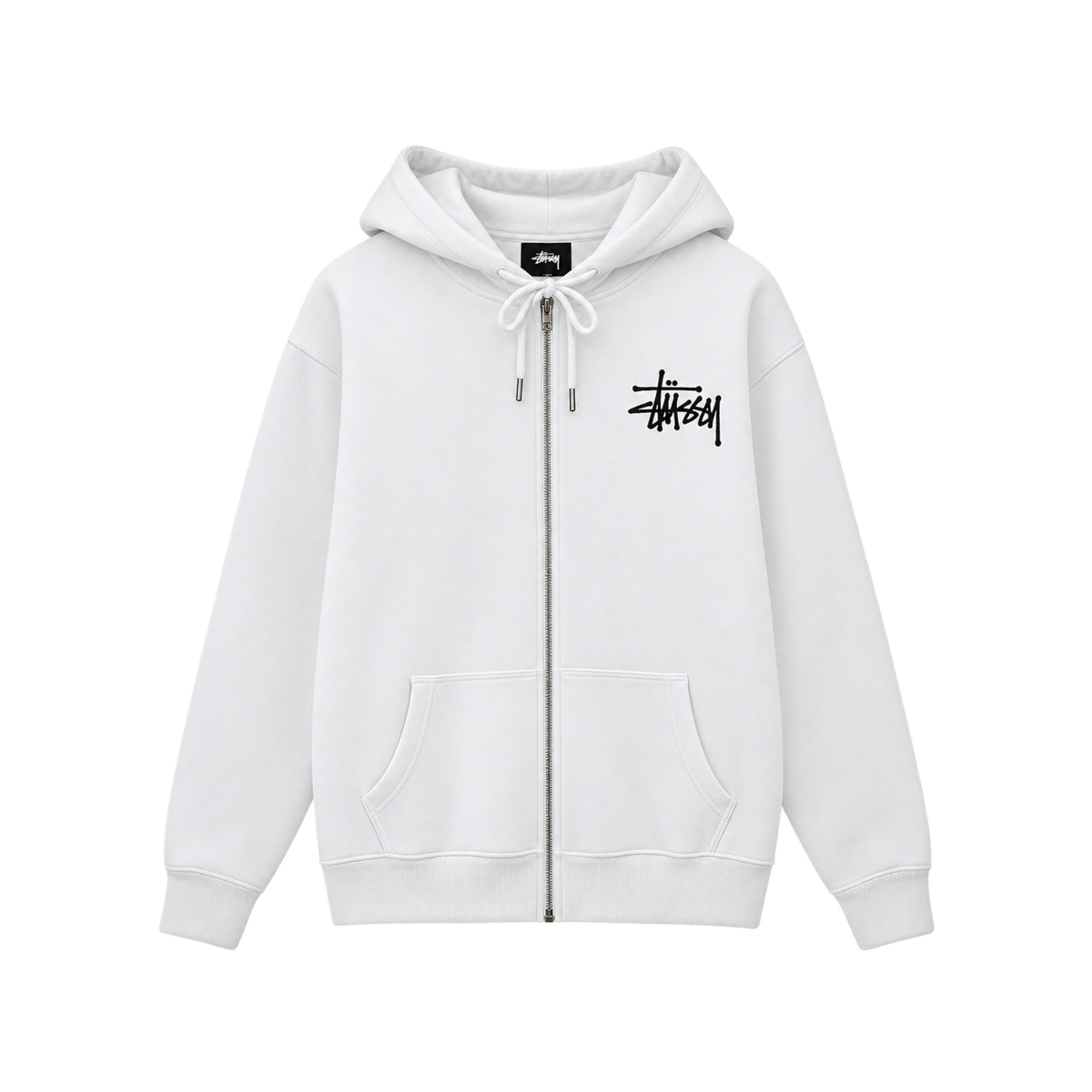 SUDADERA STUSSY BASIC ZIP