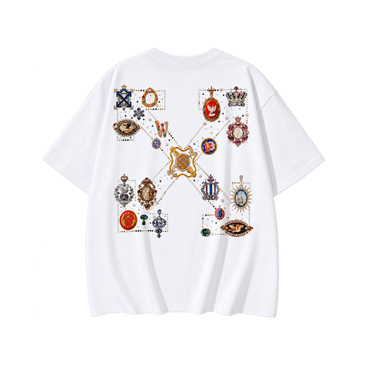 CAMISA OFF WHITE JEWEL ARROW SKATE