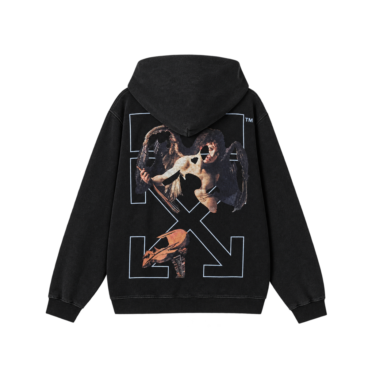 SUDADERA OFF WHITE CUPID ARROW