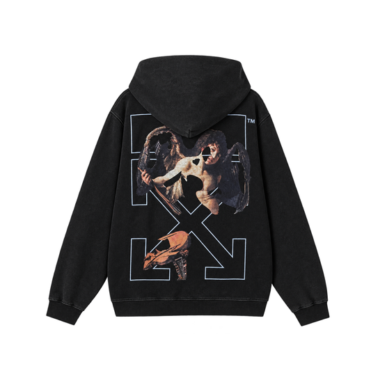 SUDADERA OFF WHITE CUPID ARROW