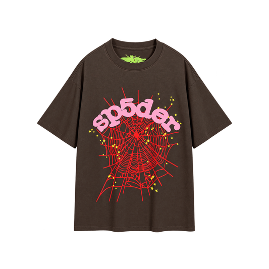 CAMISA SP5DER BROWN TEE