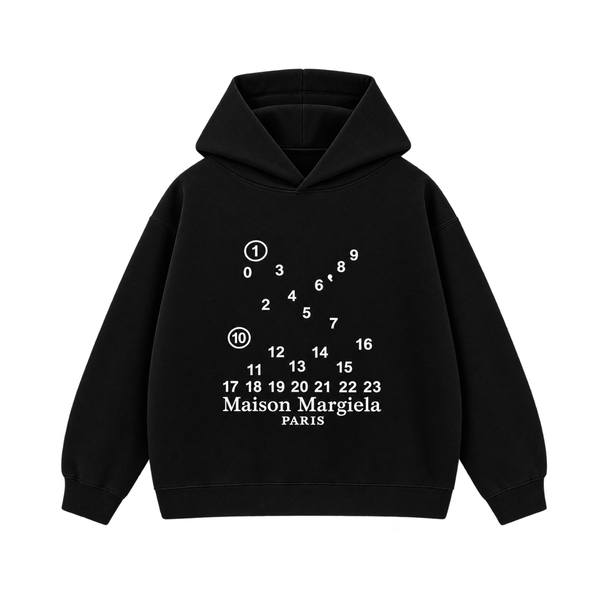 SUDADERA MINIMAL NUMBERS