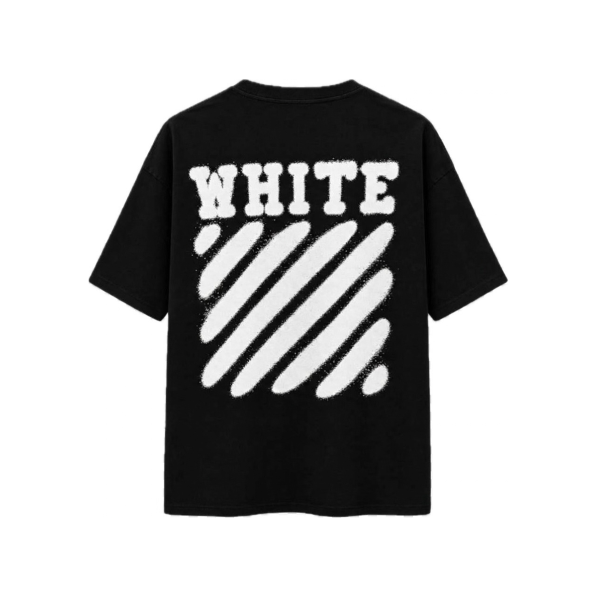 CAMISA OFF-WHITE DIAGONAL SPRAY