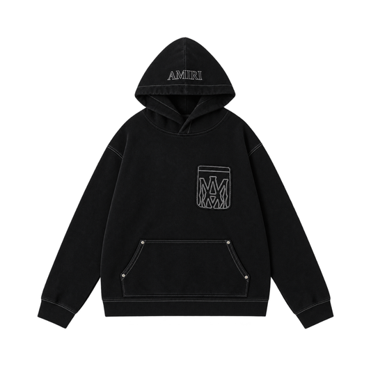 SUDADERA AMIRI OUTLINE OVERSIZED