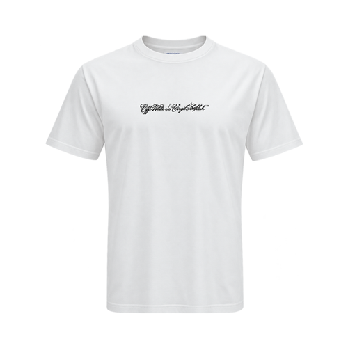 CAMISA OFF WHITE SCRIPT ARROW