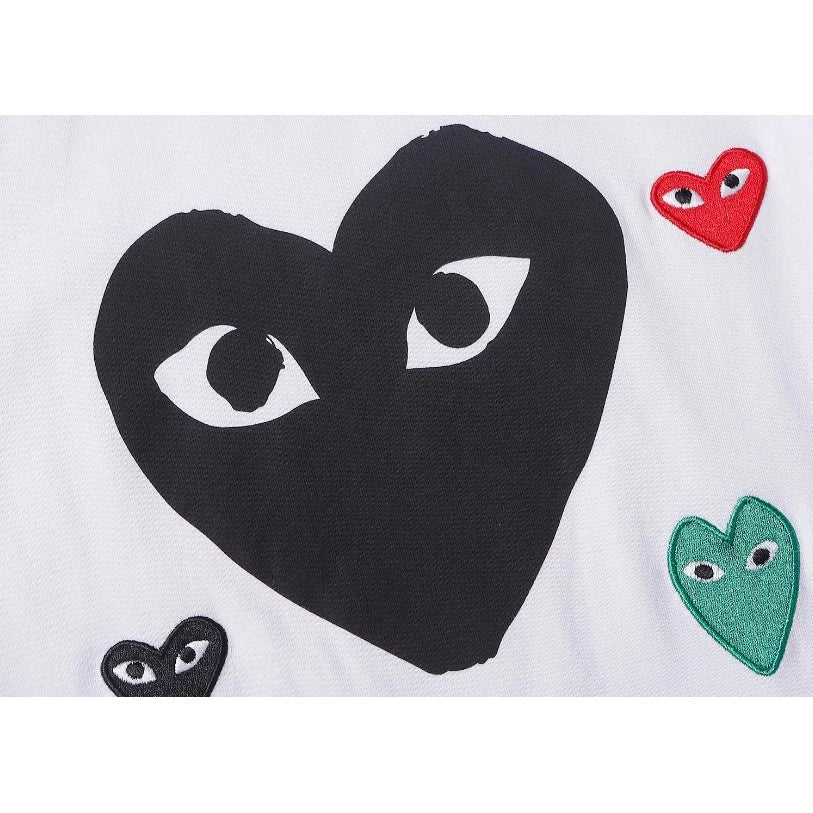 CAMISA CDG PLAY BLACK HEART