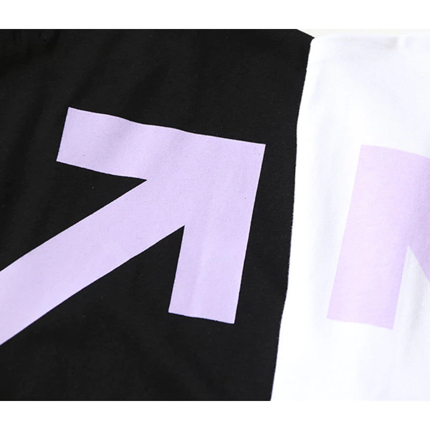CAMISA OFF-WHITE ANGELS VIOLET TAPE